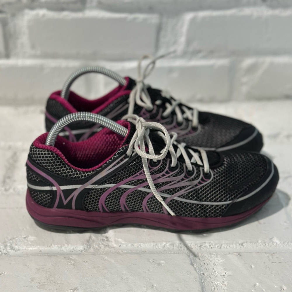 Merrell Mix Master Glide Trail Running Hiking Shoes Womens size 8.5 Black, Pink